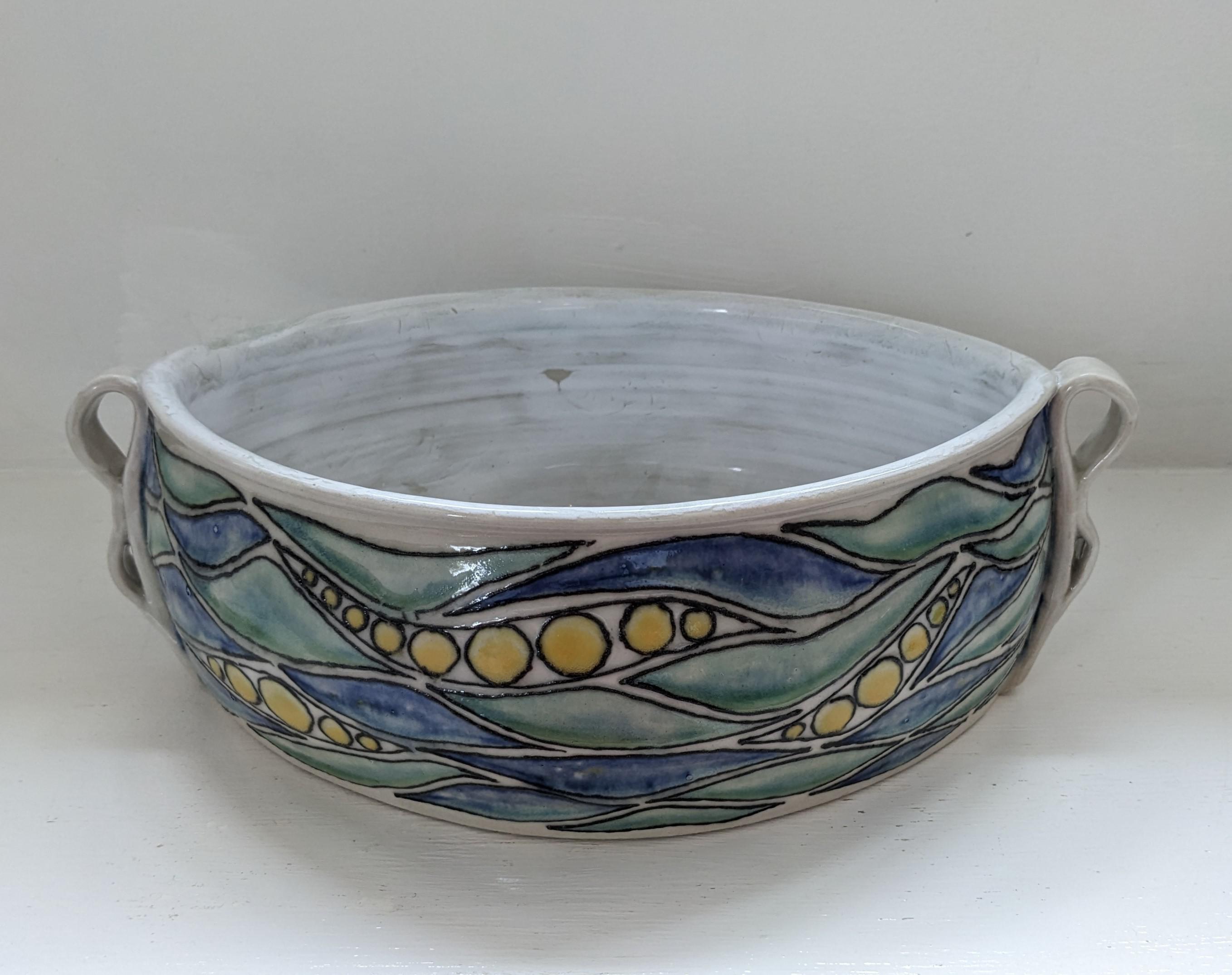 Waved Oval Dish