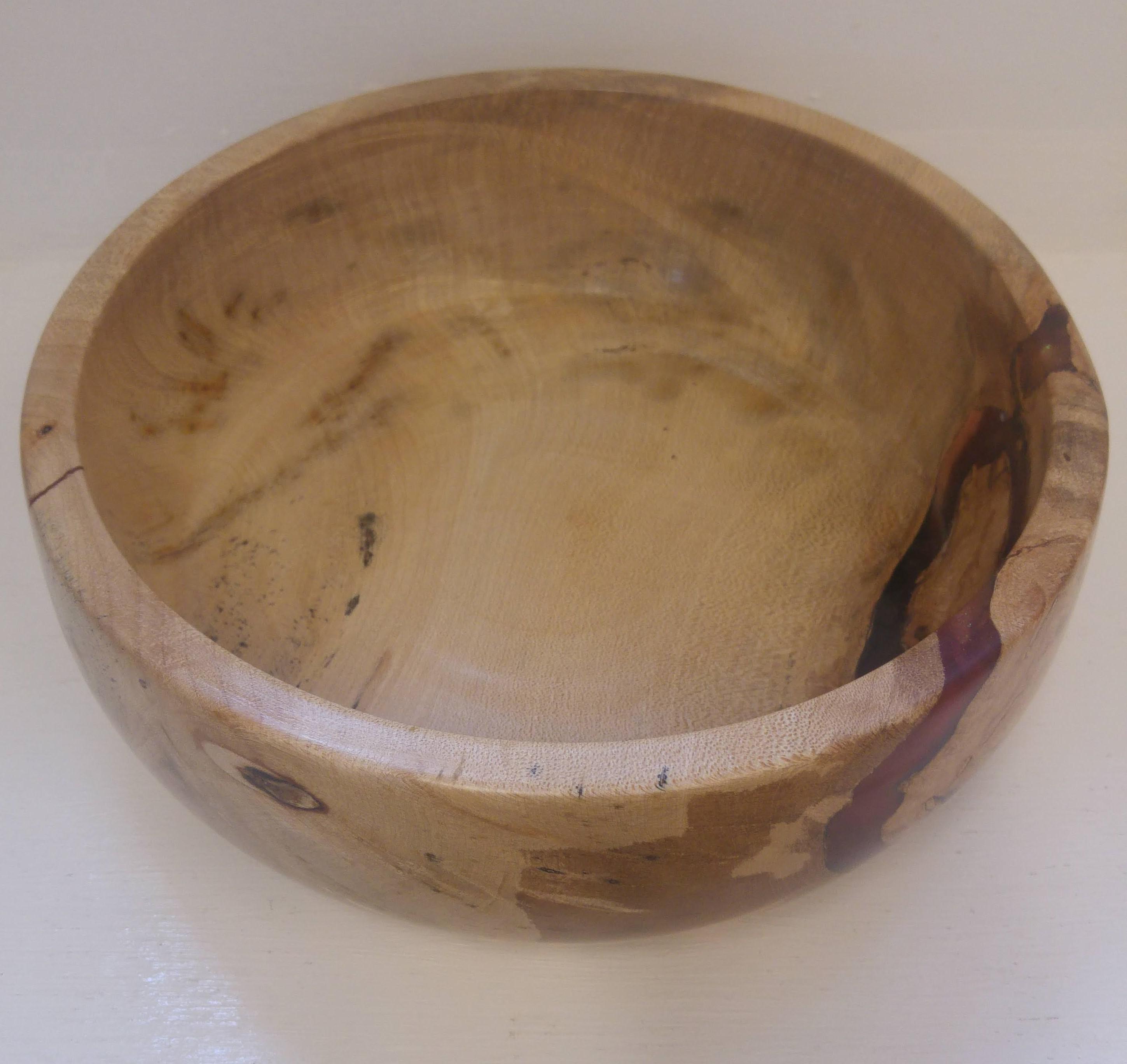 Holm Oak and Resin Bowl