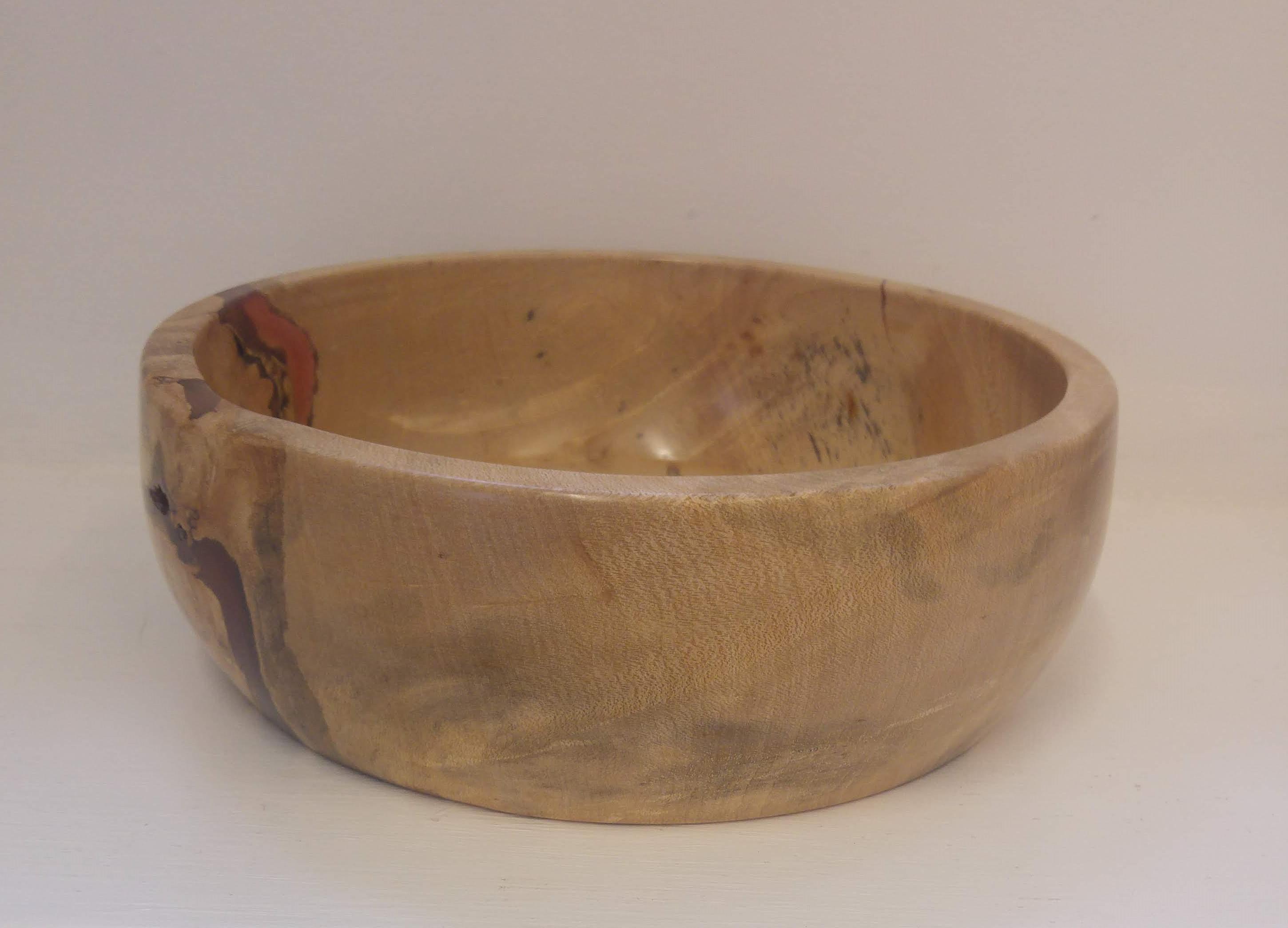 Holm Oak and Resin Bowl