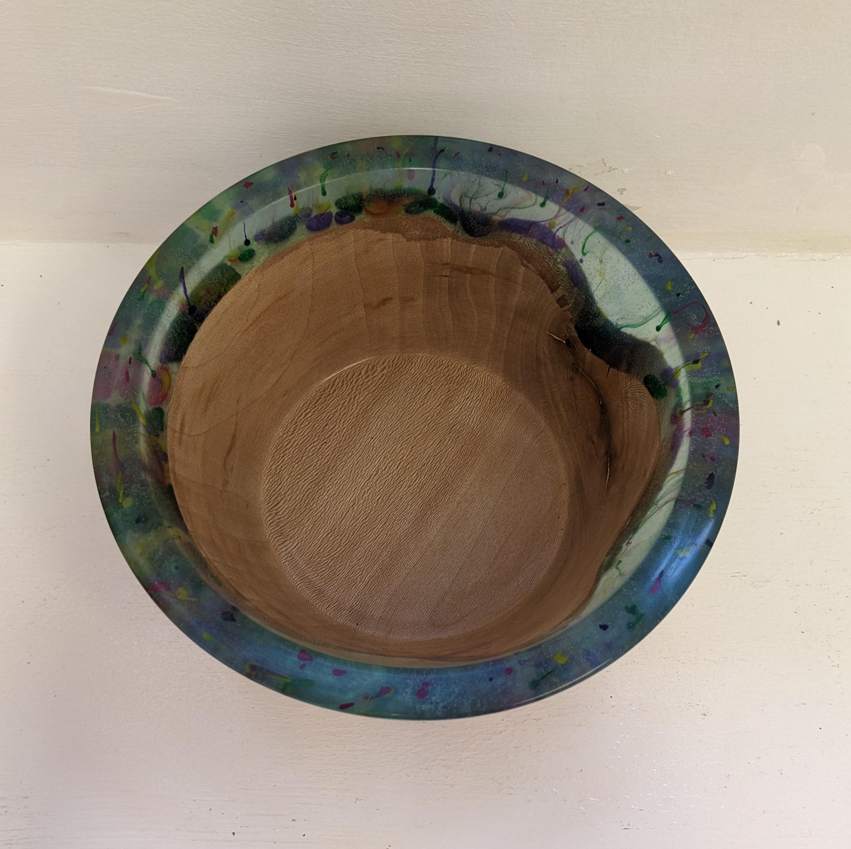 London Plane and Resin Bowl