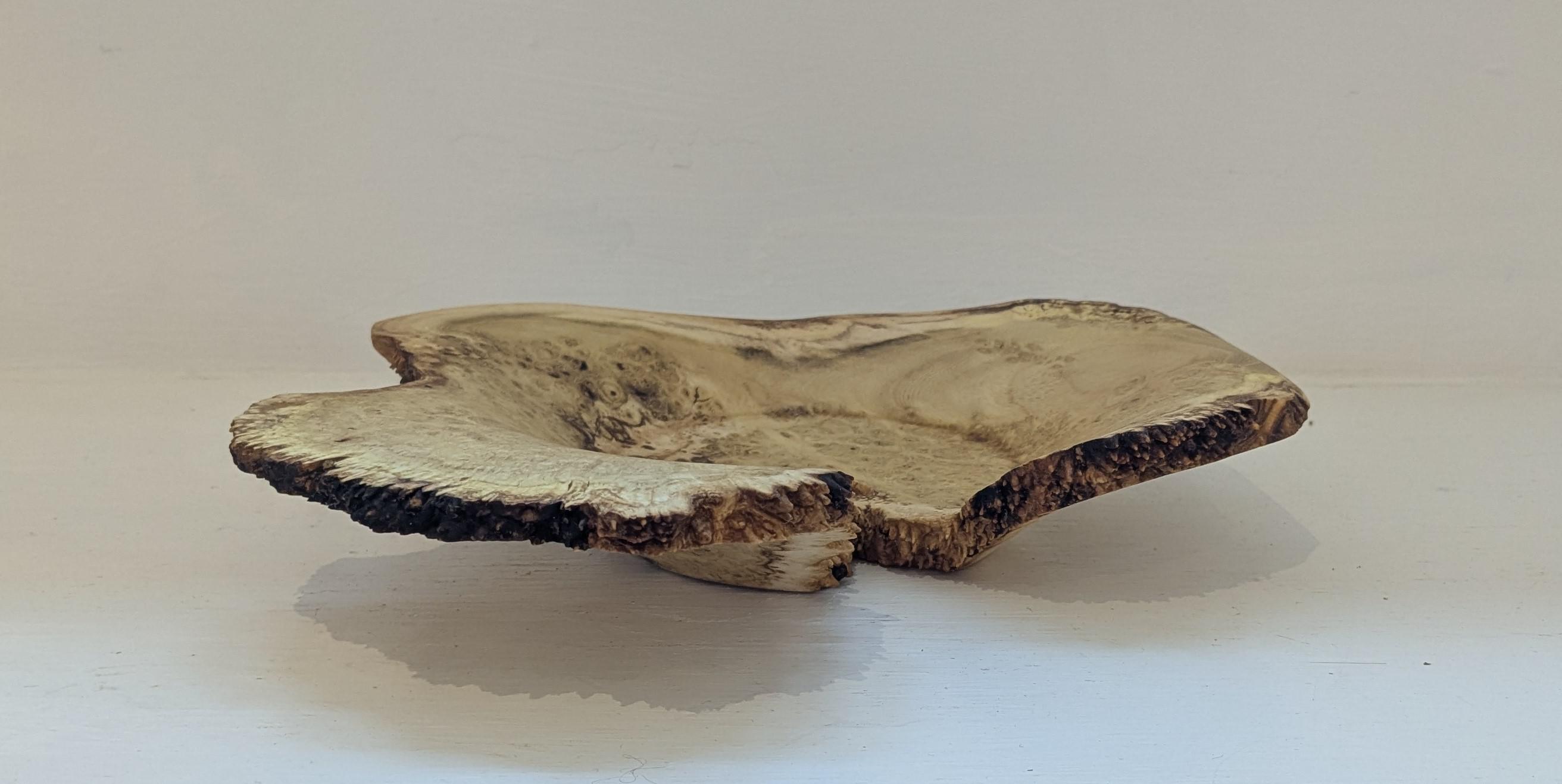 Natural Edge Bowl - wood from Woburn