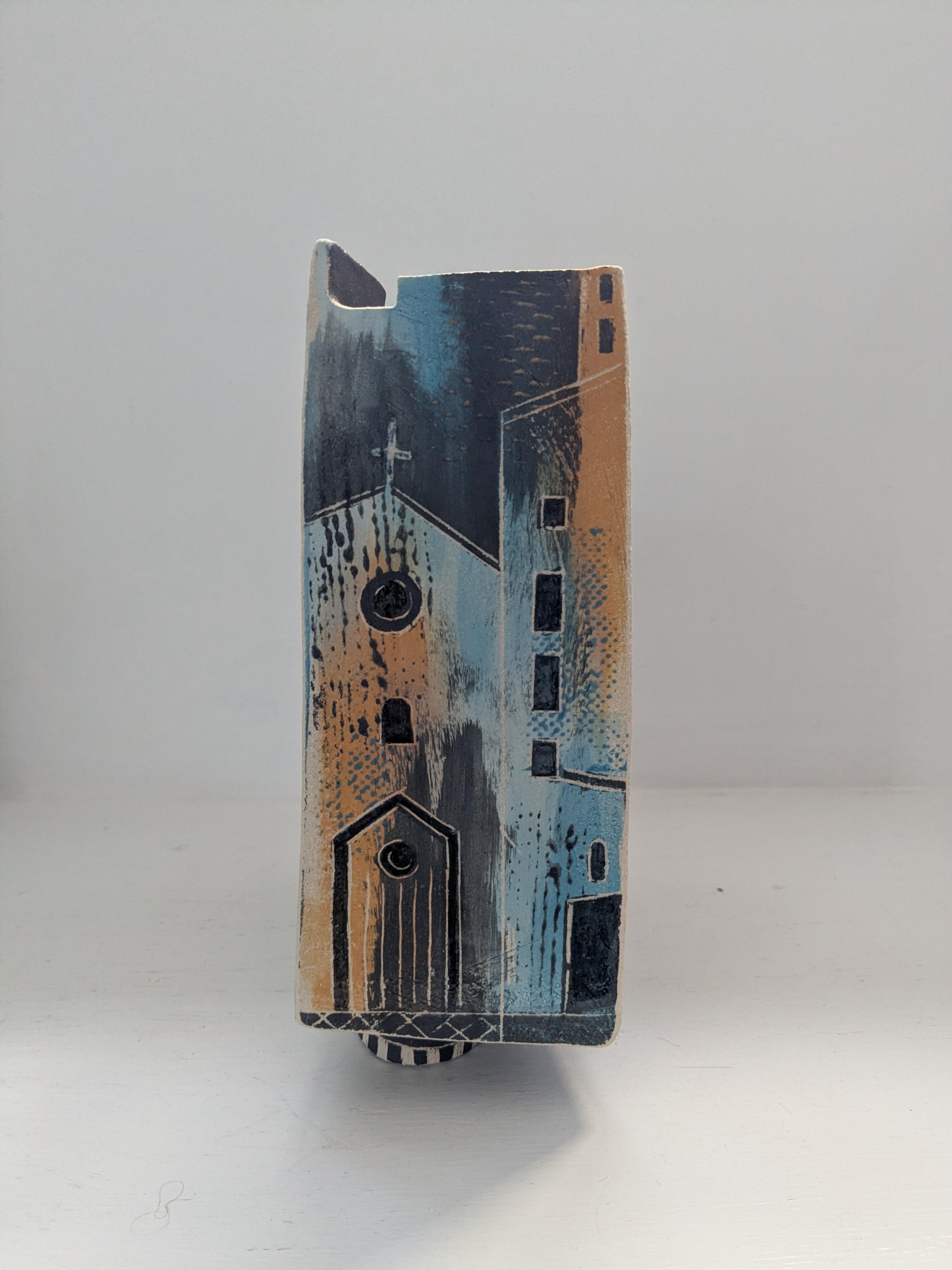 Large Riomaggiore Vessel - LC27