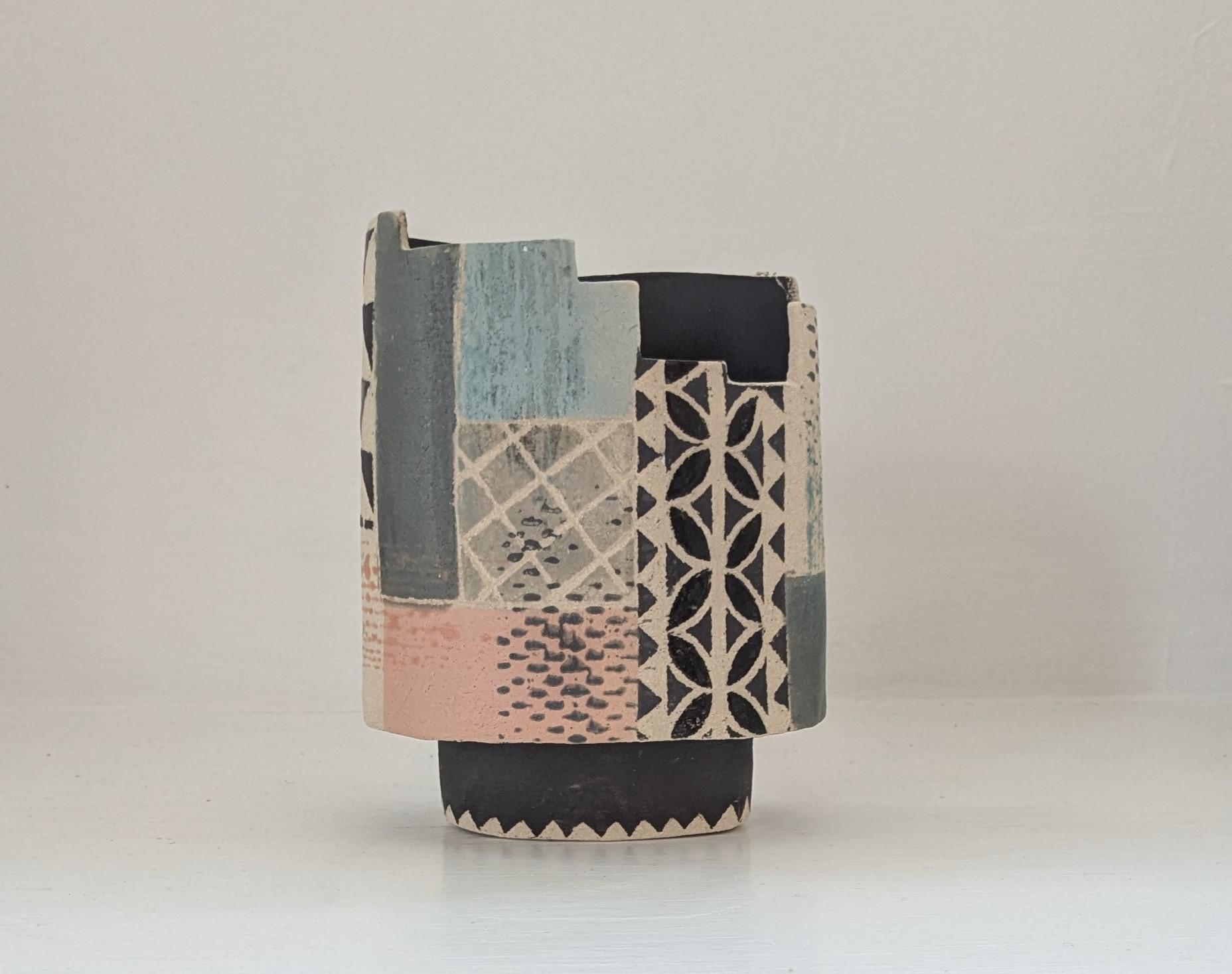 Medium Italian Mosaic Vessel