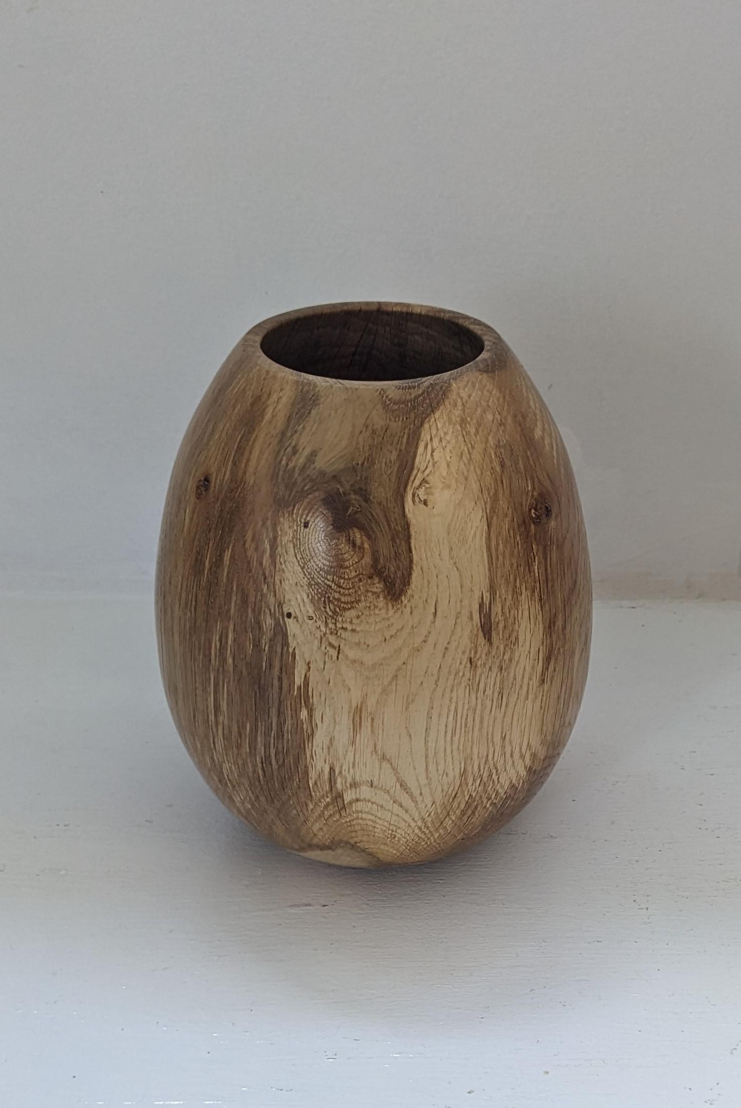 Walnut Vase