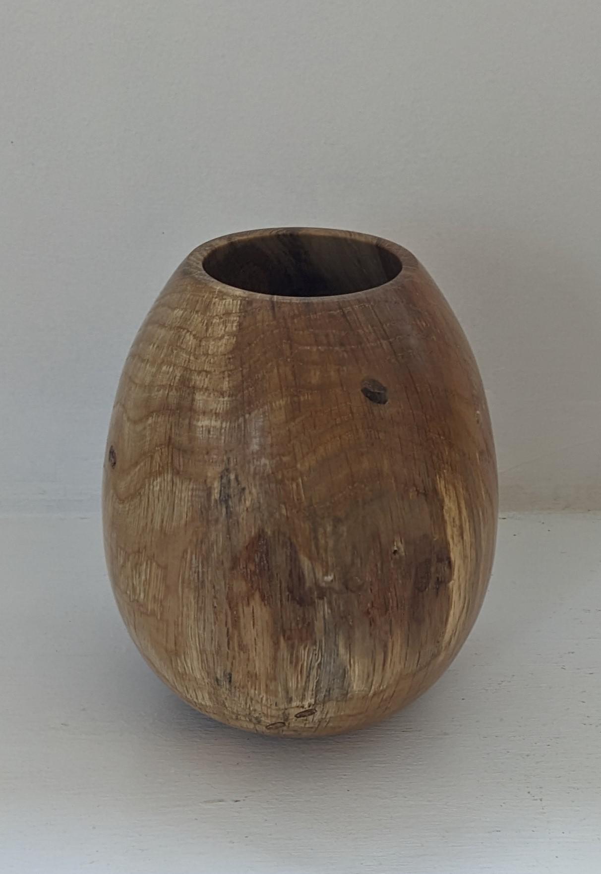 Walnut Vase