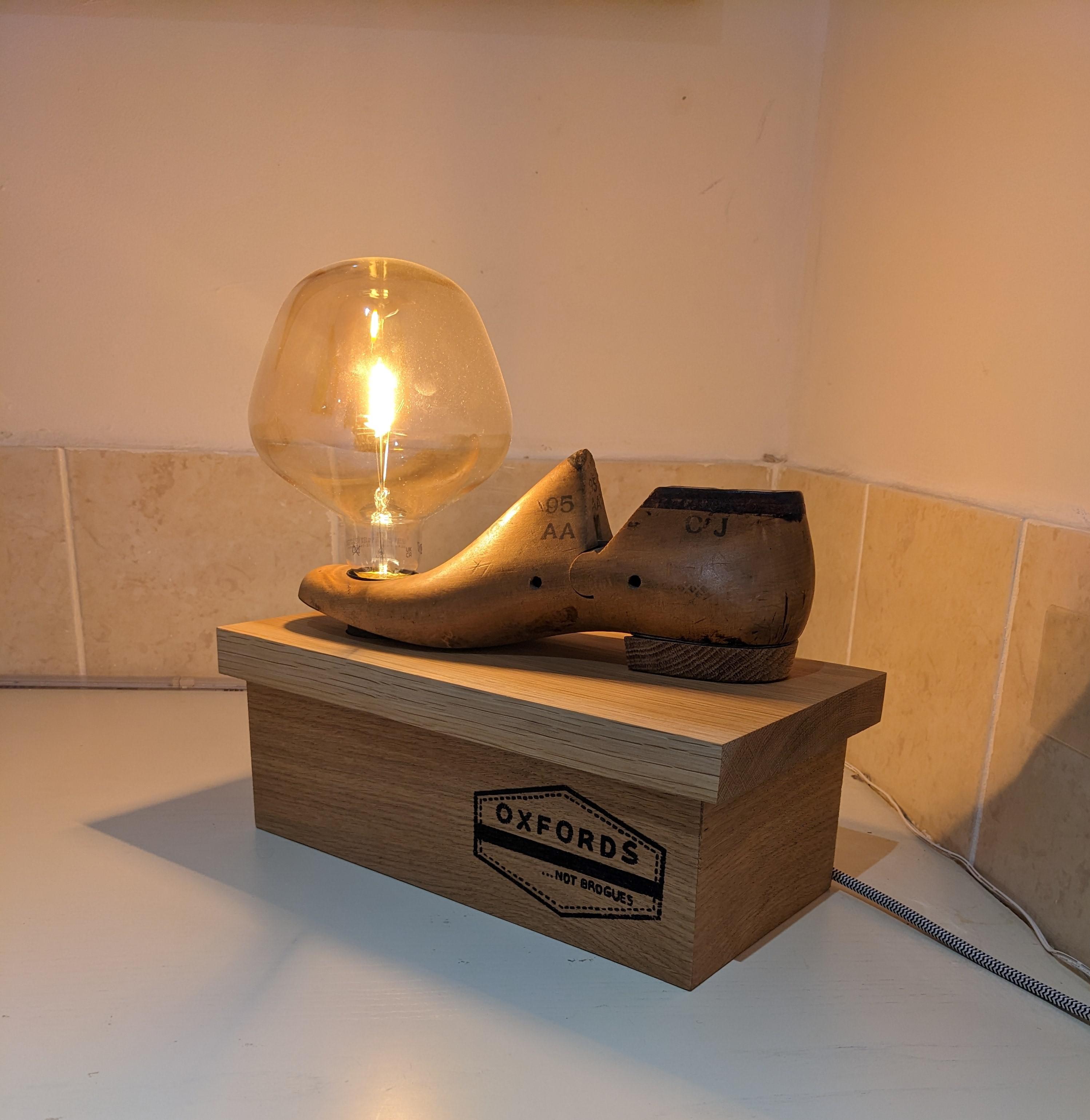 Oxfords Not Brogues Lamp