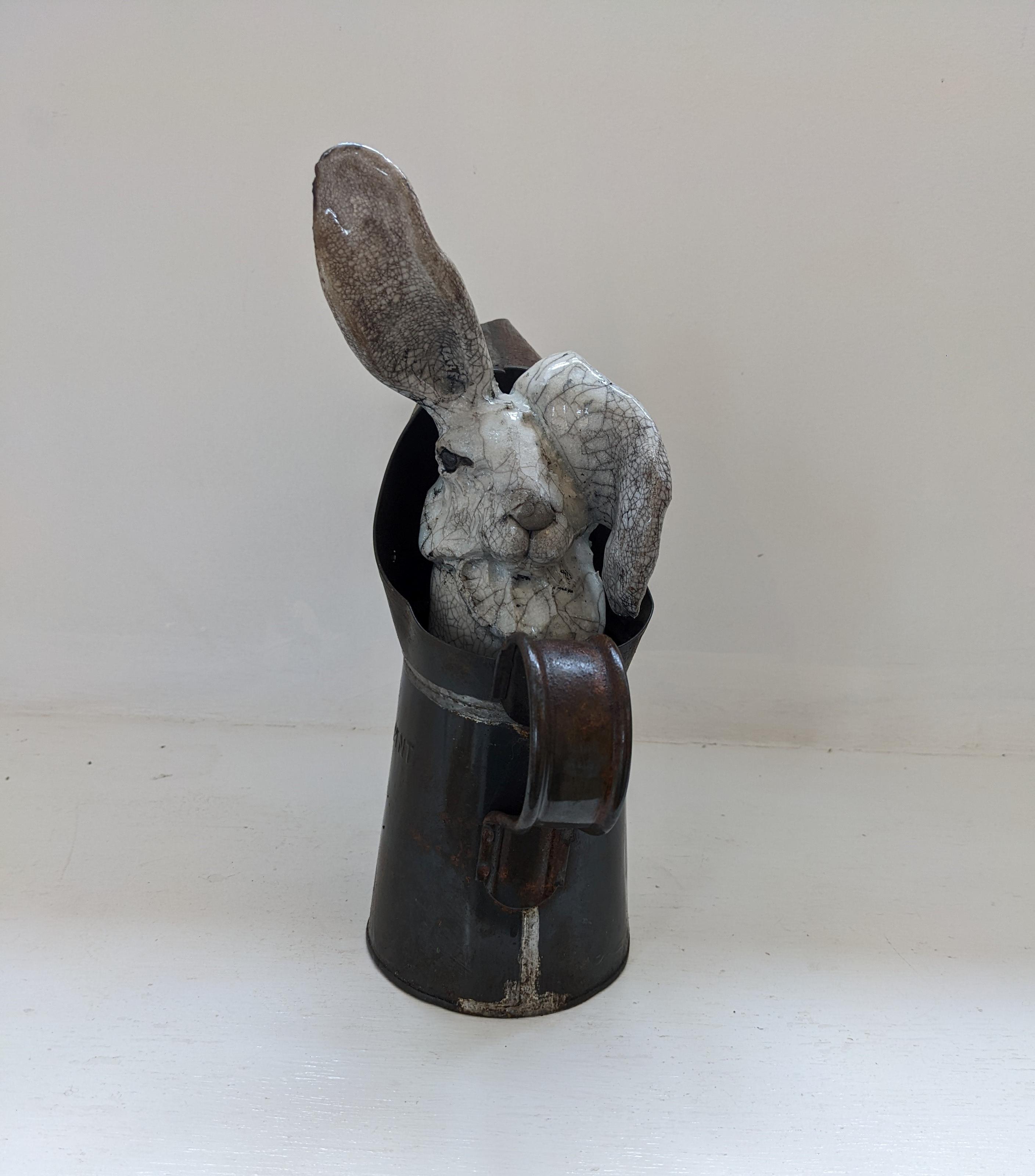 Greasy Hare in Brown Oil Can