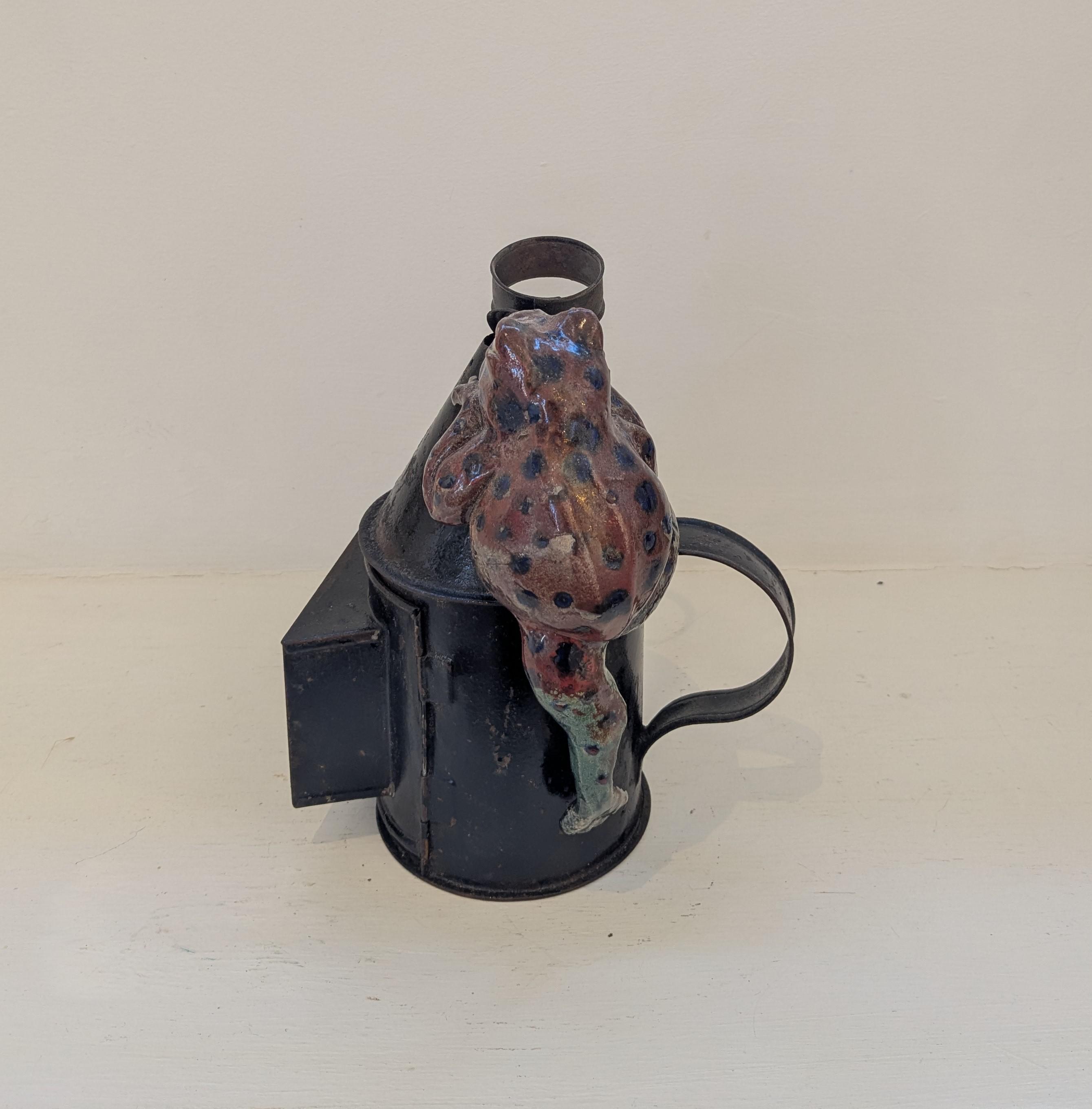 Frog on Lamp