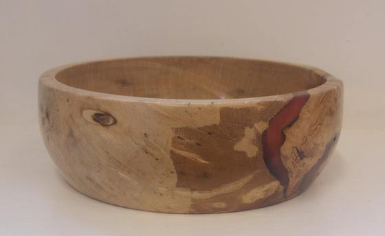 Holm Oak and Resin Bowl