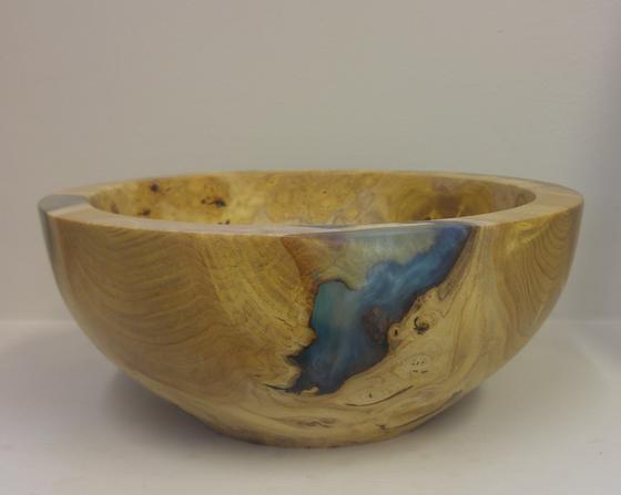 Mulberry Burr Bowl