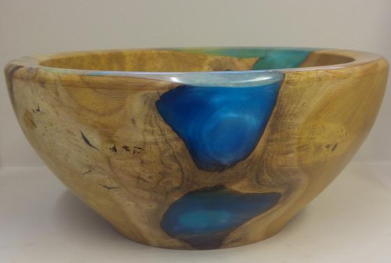 Mulberry Burr Bowl