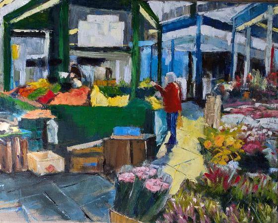 Colours of an Indoor Market
