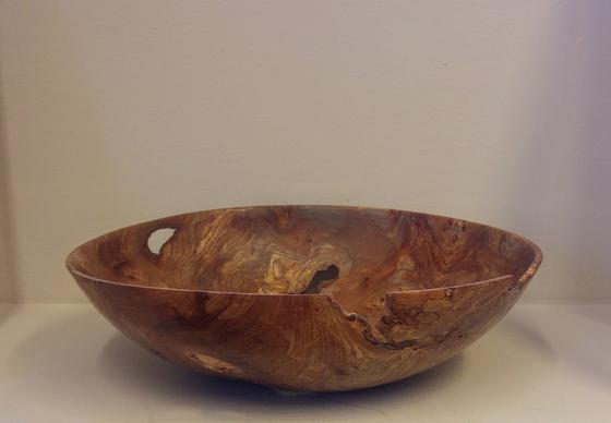 Elm Burr Bowl