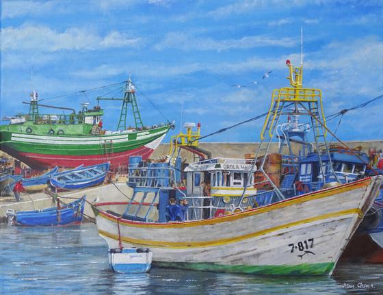 Fishing Boats at Essaouira