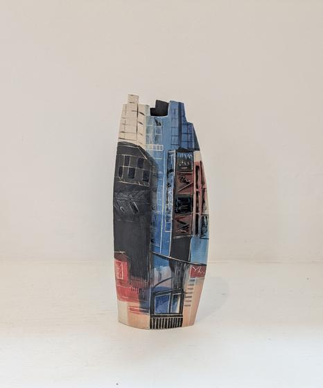 Flat New York Times Square Vessel