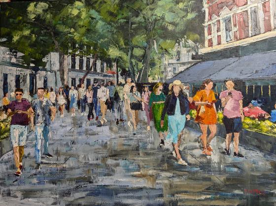 Taking a Stroll to Leicester Square