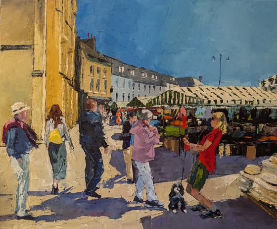 The selfie, Cirencester Market