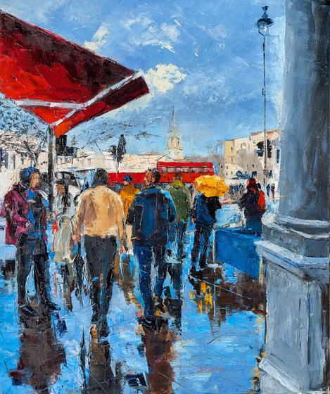 Towards Trafalgar Square