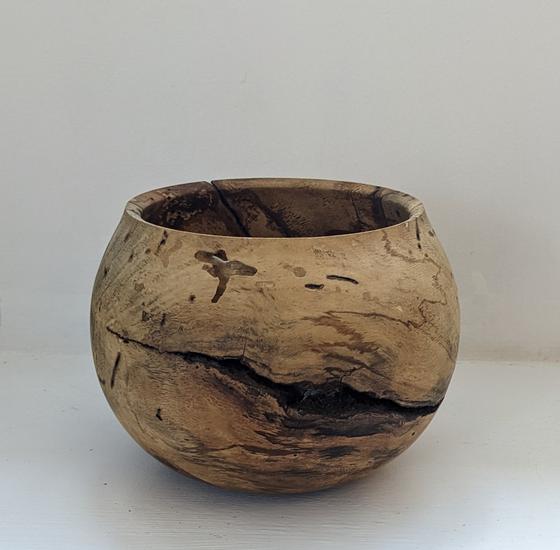American White Oak Bowl