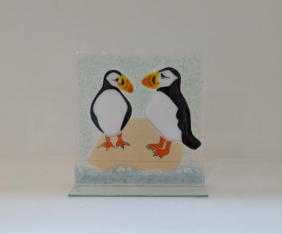 Pair of Puffins