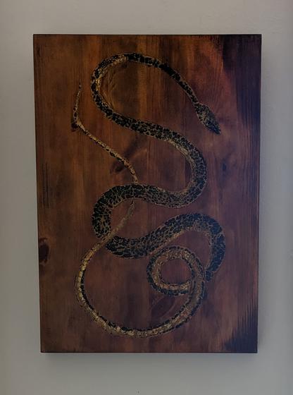 Interpretation of Sir Patrick Russell's Short Nosed Vine Snake